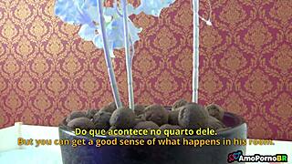 My blonde wife and her fake nephew with monster cock in part 3