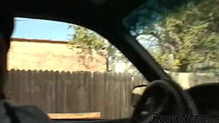 Blonde amateur gets a facial from a bbc