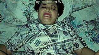 Im happy destroying my blondes pink white ass with my thick black cock