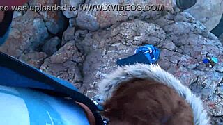 Risky cliff fuck with Mia Bandini?