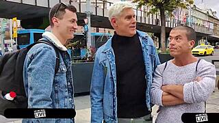 Lost Russian Tourists Amalia And Sofi Get Fucked By Porno Dan