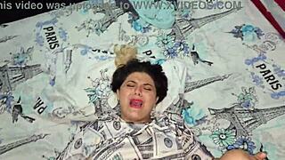 Im happy destroying my blondes pink white ass with my thick black cock