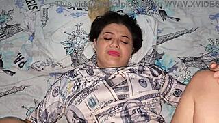 Im happy destroying my blondes pink white ass with my thick black cock