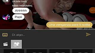 Black guy fucks colombian nyla hard in a lonely department