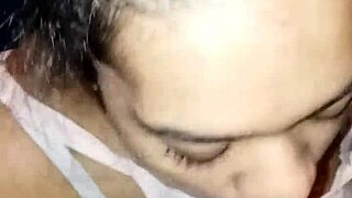 Watch this sloppy latina deepthroat sucking wet cock with passion!