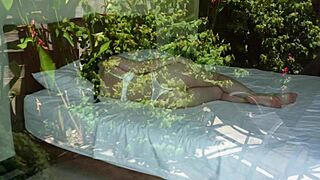 the window washer snuck into my room and surprised me