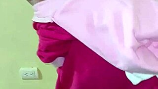 I fucked a mature prostitute in costume on the street without condom and cum inside