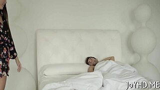 J floozy bent over for sucking and fucking session!