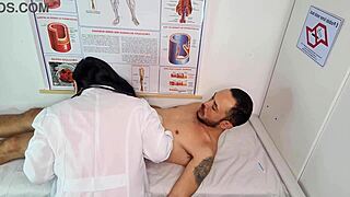 Nurse Induces Hard Erection in Patient!