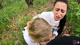 i loved the amateur threesome blowjob outdoors