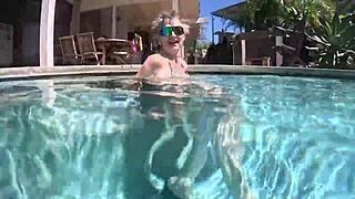 We Explored Swimming In A Private Pool In Hawaii Kai