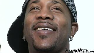 i'm horny and suckin that big black cock so sloppy