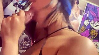 College Girl Sucks Colombian Cock