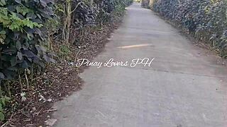 pinay asian teen 18+ fuck in public near the road