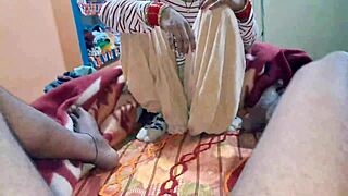 Horny Indian Babe Secretly Fucked By Lover Before Tying The Knot With Anal Creampie