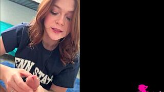 Katerina Deville gets bent over and fucked in doggystyle after soccer practice in the dorm 😈🍑⚽