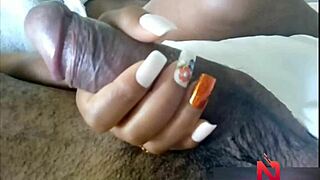 Silly masturbation session leading to intense orgasm