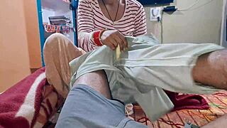 Horny Indian Babe Secretly Fucked By Lover Before Tying The Knot With Anal Creampie