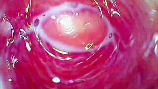 pussy roller coaster glass dildo deep in the tight juicy pussy