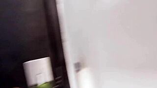 Gostosa rides cock and takes cum in open ass.