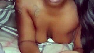 My little 18+ shy stepsister got caught on her knees sucking big black cocks again