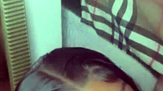 My little 18+ shy stepsister got caught on her knees sucking big black cocks again