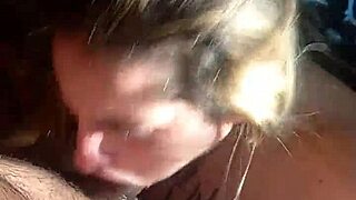 She Gets Mad Because I Blast His Face With Hot Cumshot