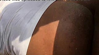 Real Outdoor Naija Homemade Porn with Natural Tits in Lingerie