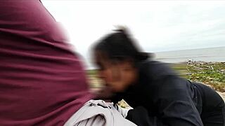 dia de anal na praia com voyeurs safados