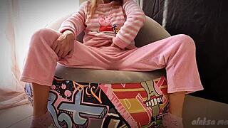 Skinny Teen 18+ Masturbating And Squirting