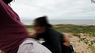 dia de anal na praia com voyeurs safados