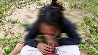 dia de anal na praia com voyeurs safados