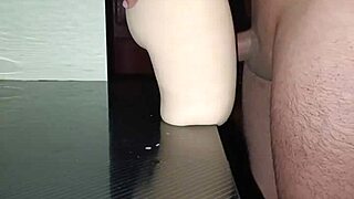 anal sex with sally, cum between thighs