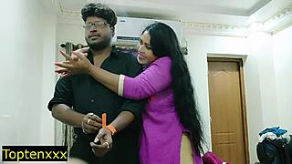 Indian housewife's hot sex with clear Hindi audio