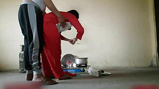Indian Stepsister Quickie In Kitchen
