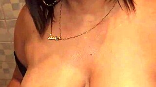 Finding stepmom's panties in bathroom leads to jerking off