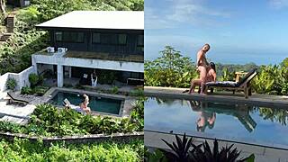 Real outdoors public sex with multiple angles and facial cumshot