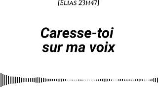 French woman caresses herself to man's erotic voice instructions