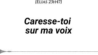 French woman caresses herself to man's erotic voice instructions