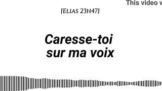 French woman caresses herself to man's erotic voice instructions