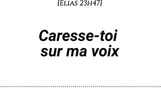 French woman caresses herself to man's erotic voice instructions