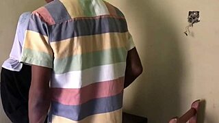 My petite girlfriend came visiting and squirted on my big black cock!