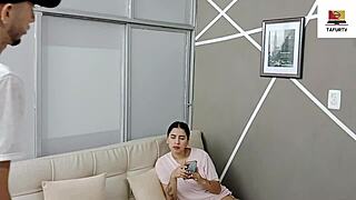 Woman Alone at Home, Stepfather Arrives Unexpectedly - Complete Story