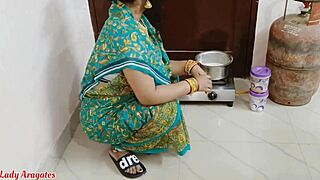 Morning Kitchen Fuck with Maid Preparing Chicken