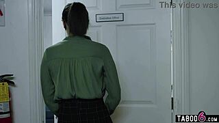 office lesbian sex with boss casey calvert and pa anna claire clouds