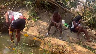 nearly caught riverside fucking