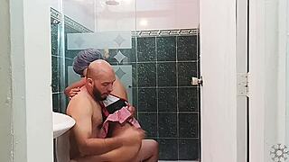 After cleaning the house, she gets fucked hard, what do you think?