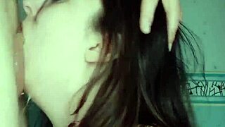 Deep throat fuck and cum in throat