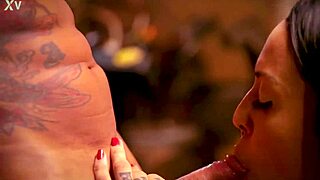 Wife Sucks Mechanic's Big Cock In Adultery Scene