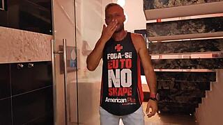 Watch Nick Niquita's perky ass get ravaged by big-dicked stepfather Vagninho behind the scenes! Is she addicted?